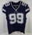 2015 Dallas Cowboys Charles Tapper #99 Game Issued Navy Jersey 44 894