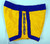 1980s Golden State Warriors #44 Game Used Yellow Shorts 38 345