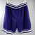 2018-19 Texas TCU Horned Frogs #50 Game Used Purple Shorts Basketball M 40 367