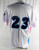 2019 Lakewood BlueClaws #23 Game Used White Jersey Copa de la Diversion 48 822