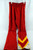 1980s Atlanta Hawks Game Issued Red Warm Up Pants 34 419