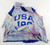 19990s Team USA Basketball #196 Game Issued Blue Practice Jersey L 828