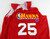 1990s Atlanta Hawks #25 Game Used Red Practice Jersey XXXL 710