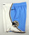 2024-25 Atlanta Hawks #0 Game Used Blue Shorts City Ed XL 40 389