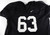 Iowa Hawkeyes #63 Game Used Black Practice Jersey 3XL 503