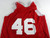 1990s Atlanta Hawks #46 Game Issued Red Practice Jersey XXL 529