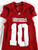 Indiana Hoosiers #10 Game Used Red Jersey Football Name Plate Removed 1AC 144