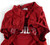 2008 Indiana Hoosiers Blank Game Issued Red Jersey Football 46 206