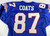 1990s New England Patriots Ben Coates #87 Game Issued Blue Jersey Mis Spell 48 3