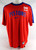 2024-25 Detroit Pistons Simone Fontecchio #19 Game Used Red Shooting Shirt XL 35