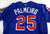 Texas Rangers Rafael Palmeiro #25 Game Used Blue Jersey Big League Challenge 1