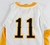 2012-13 Long Beach State 49ers #11 Game Issued P Used White Jersey Basketball 4