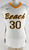 2012-13 Long Beach State 49ers #30 Game Issued P Used White Jersey Basketball 0