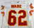 1995 Kansas City Chiefs Ware #62 Game Issued White Jersey 48 151
