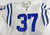 1987-93 Indianapolis Colts Chris Goode #37 Game Used White Jersey XL 161