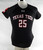 2018 Texas Tech Red Raiders #25 Game Used Black Jersey Womens Soccer S 176