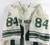 Eastern Michigan Eagles #84 Game Used White Jersey Football XL 221
