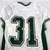 Eastern Michigan Eagles #31 Game Used White Jersey Scholar Baller Patch M 227