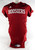 2008 Indiana Hoosiers Blank Game Issued Red Jersey Football 38 188