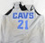 1990s Cleveland Cavaliers #21 Game Issued Black Practice Jersey XXL 957