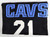 1990s Cleveland Cavaliers #21 Game Issued Black Practice Jersey XXL 957