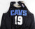 1990s Cleveland Cavaliers #19 Game Issued Black Practice Jersey XXL 054