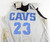 1990s Cleveland Cavaliers #23 Game Issued Black Practice Jersey XL 059