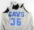 1990s Cleveland Cavaliers #36 Game Issued Black Practice Jersey XXL 063