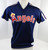 1983-90 California Angels #3 Game Used Blue Jersey Batting Practice L DP21588