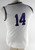 2022-23 Texas Christian Frogs #14 Game Used White Jersey Womens Basketball L 731