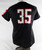 2017 Texas Tech Red Raiders #35 Game Used Black Jersey Womens Soccer L 666