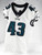 2020 Philadelphia Eagles Kyzir White #43 Game Used White Jersey 42 DP71332