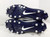 Nike Lunarbeast Elite TD CF Midtop Utah State White/Blk Football Cleats Size 13
