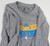 2012-13 New Orleans Hornets Team Issued Grey Long Sleeve Training Shirt LT 13