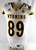 2018 Wyoming Cowboys #89 Game Issued Pos Used White Jersey L 489
