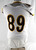 2018 Wyoming Cowboys #89 Game Issued Pos Used White Jersey L 489