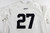 2021 Long Beach State Dirtbags #27 Game Used White Jersey Baseball L 564