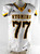 2018 Wyoming Cowboys #77 Game Issued Pos Used White Jersey XL 485