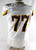 2018 Wyoming Cowboys #77 Game Issued Pos Used White Jersey XL 485