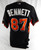 Miami Marlins Bennett #87 Game Used Black Jersey ST BP 46 917