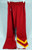 1988-89 Atlanta Hawks #41 Game Used Red Warm Up Pants 36 831