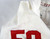 2013 Indiana Hoosiers #58 Game Used White Jersey Football NP Rem L 168