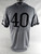 2019 Long Beach State Dirtbags #40 Game Used Grey Jersey Baseball L 656