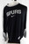 2024-25 San Antonio Spurs Sidy Cissoko #25 Game Used Black Shooting Shirt XL 776
