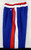 1992-93 Detroit Pistons Game Issued Blue Warm Up Pants 34 403