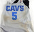 1990s Cleveland Cavaliers #5 Game Issued Black Practice Jersey L 023