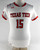 Texas Tech Red Raiders #15 Game Used White Jersey Womens Soccer M 127