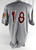 Wisconsin Timber Rattlers #18 Game Used Grey Jersey 46 284