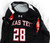 2018 Texas Tech Red Raiders #28 Game Used Black Jersey Womens Soccer M 116