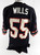 1985 Houston Gamblers Ladell Wills #55 Game Issued Black Jersey 44  USFL 709